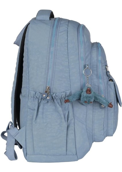 6 Bölmeli Aksesuarlı Su Itici Kumaş Ortaokul-Lise Sırt Çantası 16SYG20 fiyatları