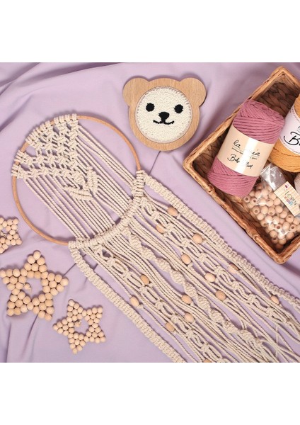 Crafts 10 Adet Ham Boru Ahşap Boncuk 16MM modelleri