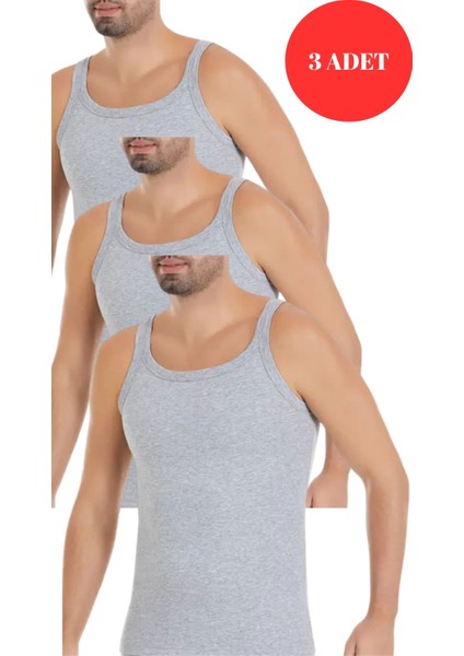 Yıldız 3 Lü Erkek Kaşkorse Ince Askılı Atlet