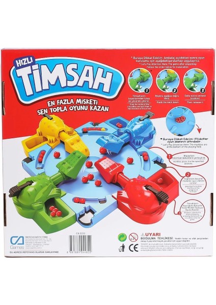 5211 CAPLS-5211 Hızlı Timsah -Ca Games fiyatları