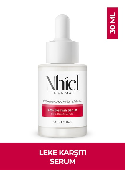 Leke Karşıtı Serum 30 ml (%10 Azelaik Asit + Alfa Arbutin)