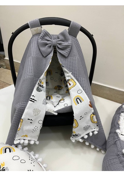 Gri Çok Amaçlı Babynest , Puset Örtüsü ve Minderi , Alt Açma ve Battaniye, Nevresim Takımı 15'li Set modelleri