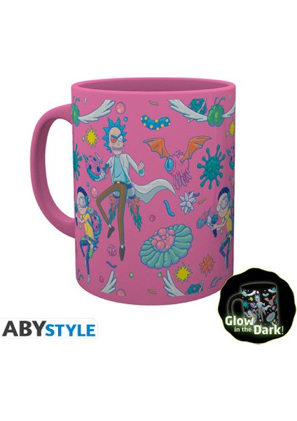Abystyle - Rıck And Morty - Pck Glass Xxl +Mug+ 2 Coasters"pattern" - Hediye Seti - GFB0105 modelleri