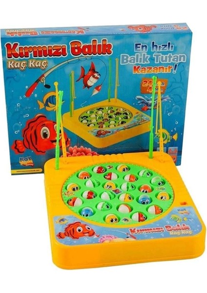 KAY-4010 Pilli Kırmızı Balık Oyunu -Vrd