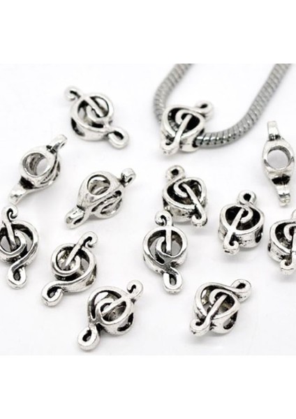 Hediyelik Nota Kolye Ucu Gümüş Kaplama Nku fiyatları