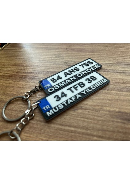 Plaka Anahtarlık Kişiye Özel