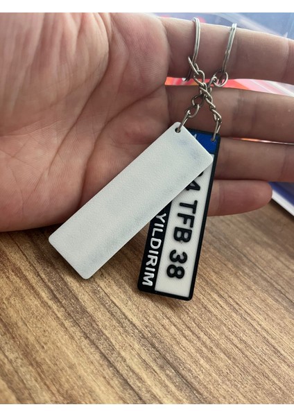 Plaka Anahtarlık Kişiye Özel