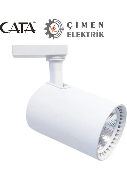Cata Ct 5333 Ledli Ray Spot 30W Beyaz Kasa 6400K Beyaz Işık