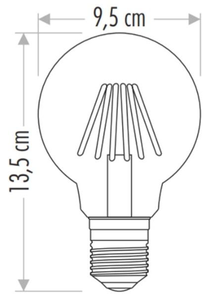 Cata Ct 4354 6W G95 Glop LED Ampül 3200K Gün Işığı E27 Duy fırsatları