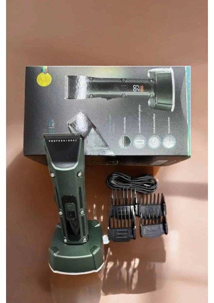 Tıraş Makinesi Dijital Göstergeli Turbo Motor Paslanmaz Çelik fırsatları