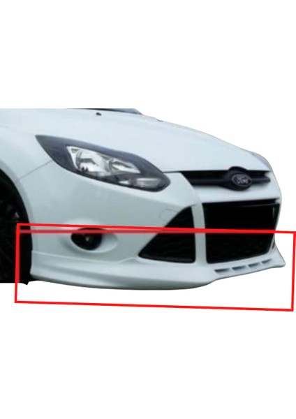 Focus 3 2012-2015 Makyajsız Ön Tampon Eki (( Boyasız ))