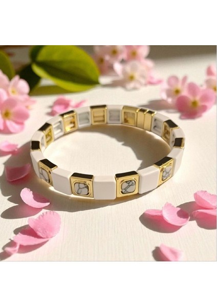 Kadın Porselen Lastik Misina Bileklik fiyatları