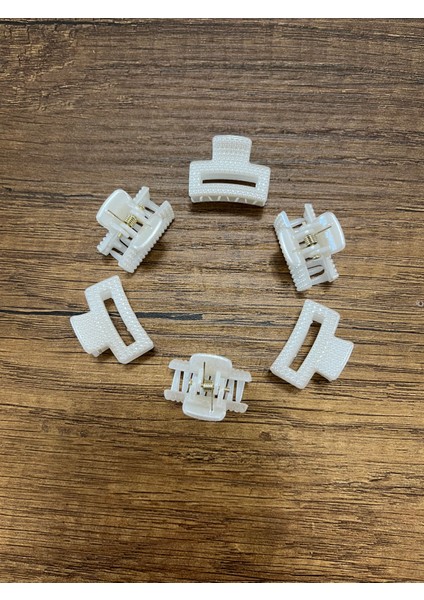 Kız Çocuk Kadın 6'lı Mandal Toka Seti Küçük Kıskaçlı Toka fırsatları