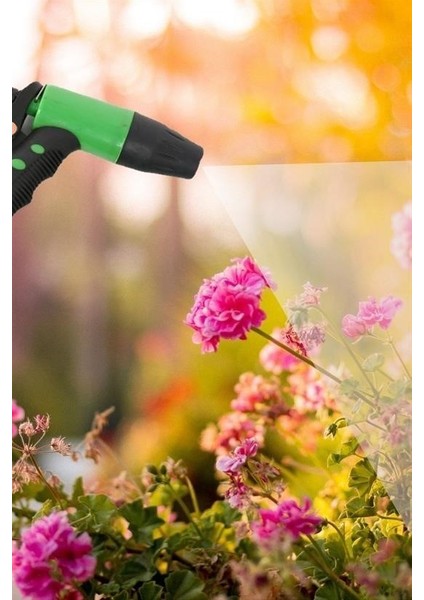 Buffer® 2 Fonksiyonlu 5li Bahçe Tarla Otomatik Sulama Tabancası Seti Hortum Bağlantısı Aparatı