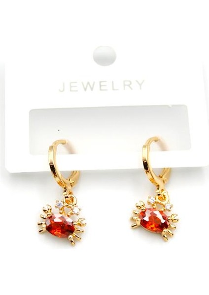 Yengeç Küpe - Altın