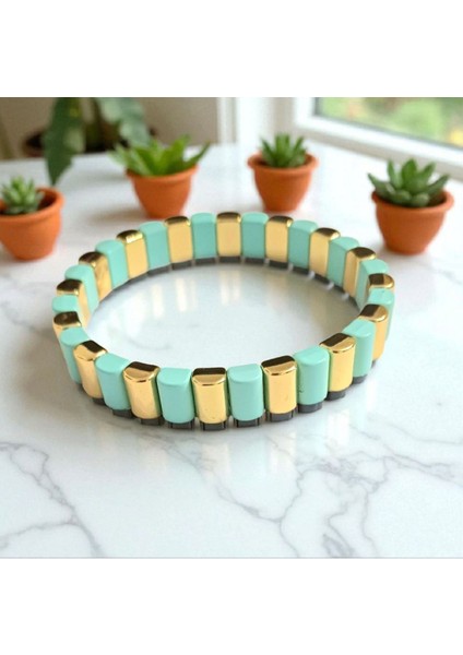 Kadın Porselen Lastik Misina Bileklik fiyatları