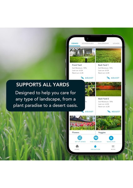 3 Akıllı Wi-Fi Sulama Kontrol Ünitesi – 8 Bölgeli, Hava Durumuna Duyarlı, Mobil Uyumlu Otomatik Bahçe Sulama Sistemi Hediye! Dış Mekan Su Geçirmez Koruma Kabı indirimleri