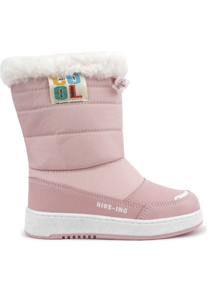 Havana Kürklü Fermuarlı Kız Çocuk Kar Bot