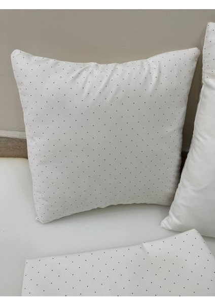 Krem , Çocuk Çok Amaçlı Poplin ,pikeli ve Ponponlu Nevresim Takımı 6'lı Set fırsatları