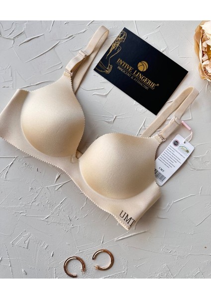 Angelina Push-Up Balensiz Dikişsiz V Yaka Ithal Kaliteli Düz Renk Iz Belli Etmez Sütyen fiyatları