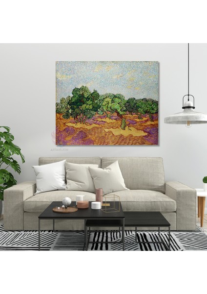 Kanvas Tablo Van Gogh Tablosu Ev Ofis Dekoru Van-Gogh-22 Klasik Duvar Tablosu