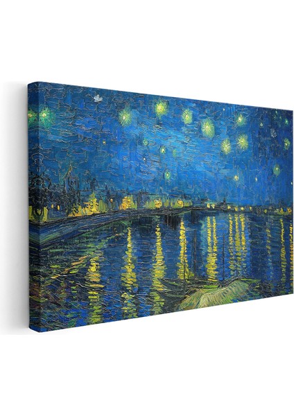 Kanvas Tablo Van Gogh Tablosu Ev Ofis Dekoru Yıldızlı Gece 3 Klasik Duvar Tablosu modelleri