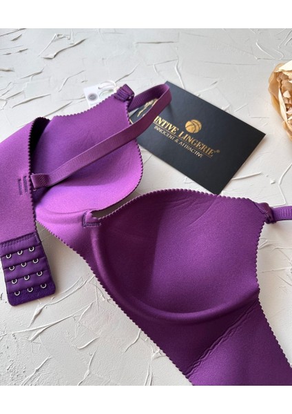 Angelina Push-Up Balensiz Dikişsiz V Yaka Ithal Kaliteli Düz Renk Iz Belli Etmez Sütyen indirimleri