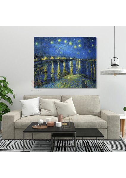 Kanvas Tablo Van Gogh Tablosu Ev Ofis Dekoru VAN-GOGH-118 Klasik Duvar Tablosu