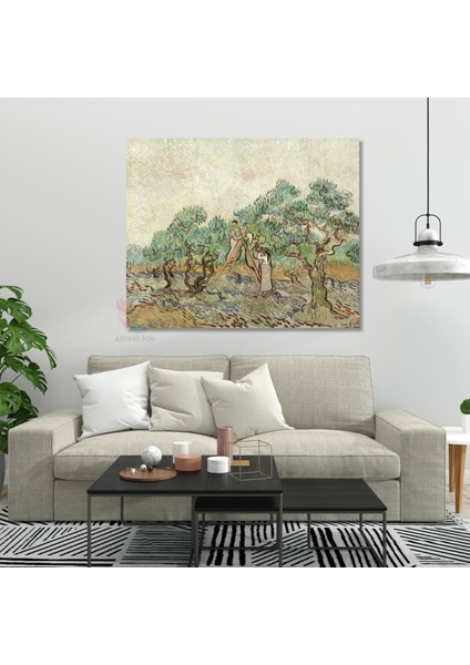 Kanvas Tablo Van Gogh Tablosu Ev Ofis Dekoru Van-Gogh-83 Klasik Duvar Tablosu