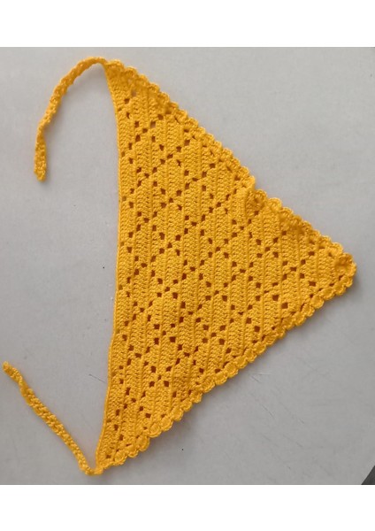 Çocuk Bandana Örgü