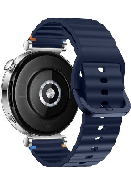 Huawei Watch Gt4 41MM Ile Uyumlu Dalga Desenli Tokalı Yumusaş Soft Silikon Kordon fiyatları