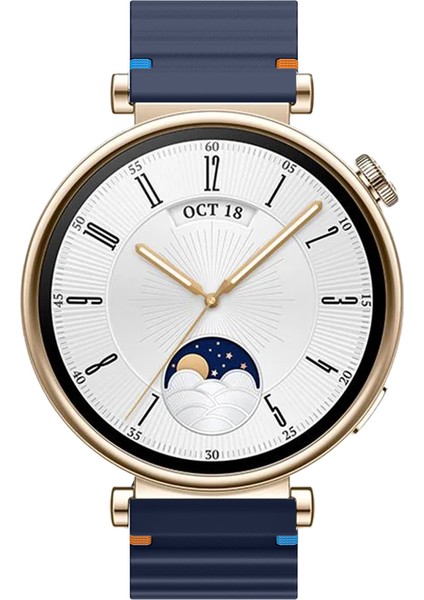 Huawei Watch Gt4 41MM Ile Uyumlu Dalga Desenli Tokalı Yumusaş Soft Silikon Kordon indirimleri