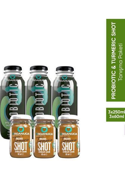Probıotıc & Turmeric Shot 6lı Paket