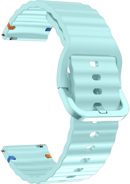 Huawei Watch Gt4 41MM Ile Uyumlu Dalga Desenli Tokalı Yumusaş Soft Silikon Kordon modelleri