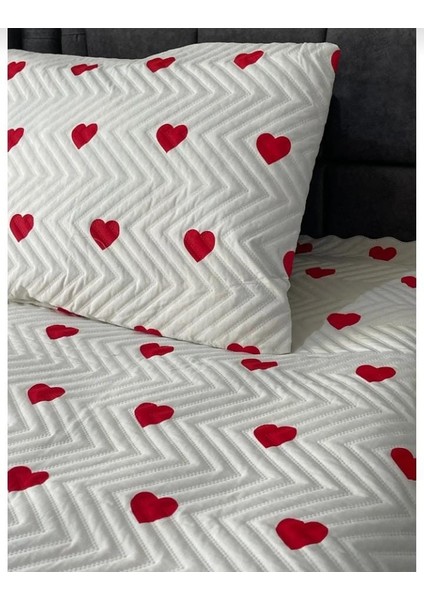 Ultrasonic Kapitone Yatak Örtüsü Takımı, Tek Kişilik | Beyaz Renk, Şık ve Hafif Tasarım, 2 Parça Set modelleri