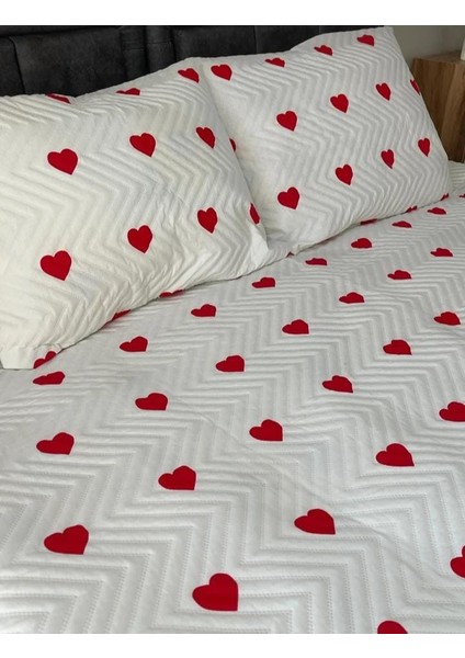 Ultrasonic Kapitone Yatak Örtüsü Takımı, Tek Kişilik | Beyaz Renk, Şık ve Hafif Tasarım, 2 Parça Set fırsatları