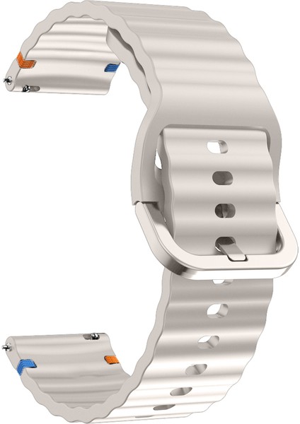 Huawei Watch Gt4 41MM Ile Uyumlu Dalga Desenli Tokalı Yumusaş Soft Silikon Kordon modelleri