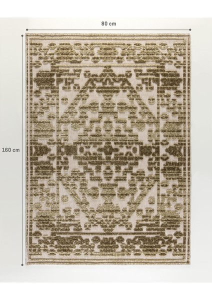 Marine Halı - Yeşil - 80x160 cm fırsatları