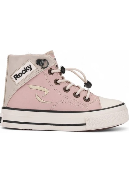 Rocky Kız Çocuk Ortopedik Rahat Taban Pudra Sneaker ve Günlük Spor Ayakkabı