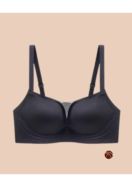 Olivia Balensiz Dikişsiz Lazer Kesim Hafif Destekli Önü Dantel Detaylı Yeni Nesil Sütyen (Intive Özel)