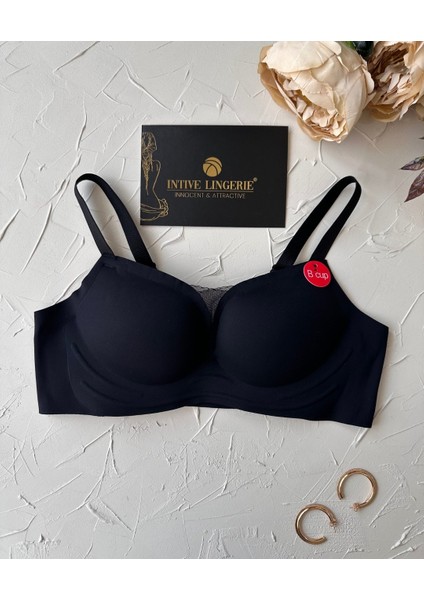 Olivia Balensiz Dikişsiz Lazer Kesim Hafif Destekli Önü Dantel Detaylı Yeni Nesil Sütyen (Intive Özel) fiyatları
