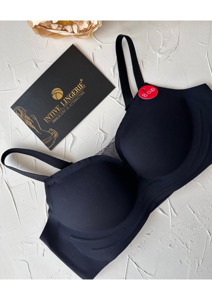 Olivia Balensiz Dikişsiz Lazer Kesim Hafif Destekli Önü Dantel Detaylı Yeni Nesil Sütyen (Intive Özel) indirimleri