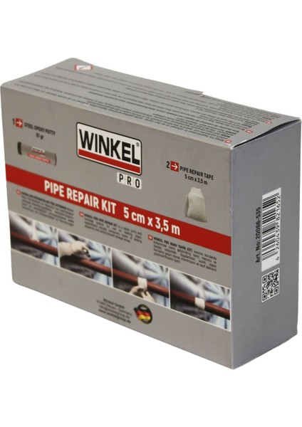 Pro Epoksi Boru Tamir Kiti – Sıhhi Tesisat Su Kaçakları ve Çatlak Borularda Hızlı Onarım 5cm x 3,5m fiyatları