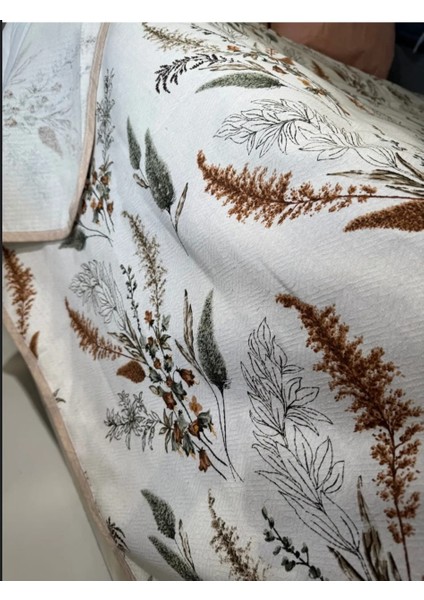 Çiçek Desenli Battal Boy Pike – 220X240 cm | Ferah, Zarif ve Yumuşacık Dokunuş modelleri