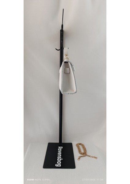 Kilit Detaylı Lüks El ve Omuz Kadın Çanta modelleri