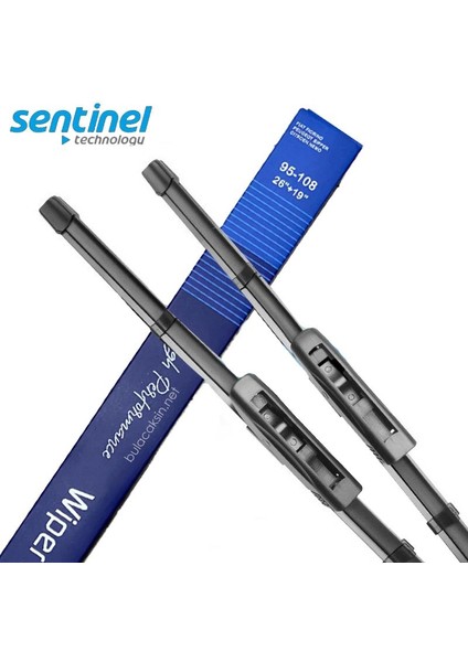 Sentinel Ön ve Arka Silecek Seti Renault Clio 4 2012-2020 ile Uyumlu