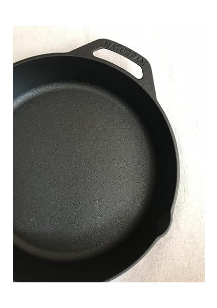 Döküm Tava 30 cm Kaplamasız Gerçek Demir Döküm 12 Inch modelleri