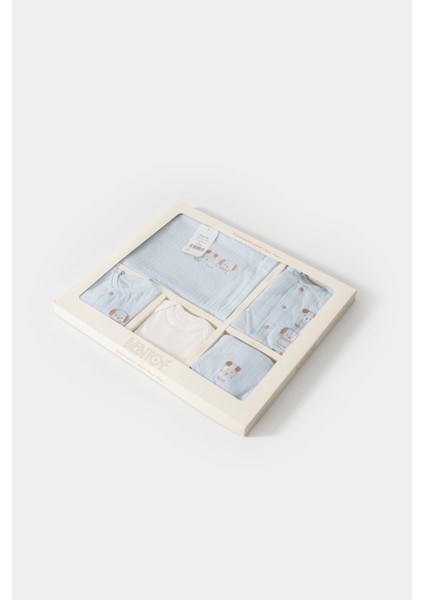 My Baby Kumsal % 100 Coton 10 Lu Hastane Çıkışı Yeni Sevimli Köpekçikler Desenli 10116 fırsatları