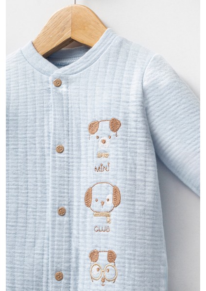 My Baby Kumsal % 100 Coton 10 Lu Hastane Çıkışı Yeni Sevimli Köpekçikler Desenli 10116 indirimleri