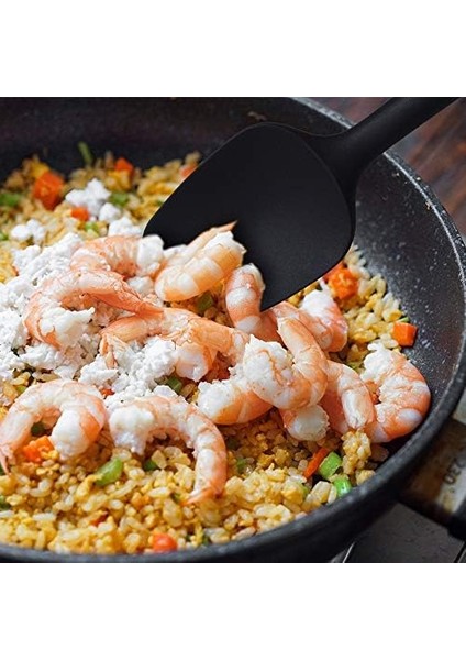 Isıya Dayanıklı Silikon Spatula Seti, 6 Parça Set, Yapışmaz Kauçuk Spatula Mutfak Gereçleri Paslanmaz Çelik Çekirdekli, Pişirme ve Karıştırma, Bulaşık Makinesinde Yıkanabilir Fırın, Siyah fiyatları